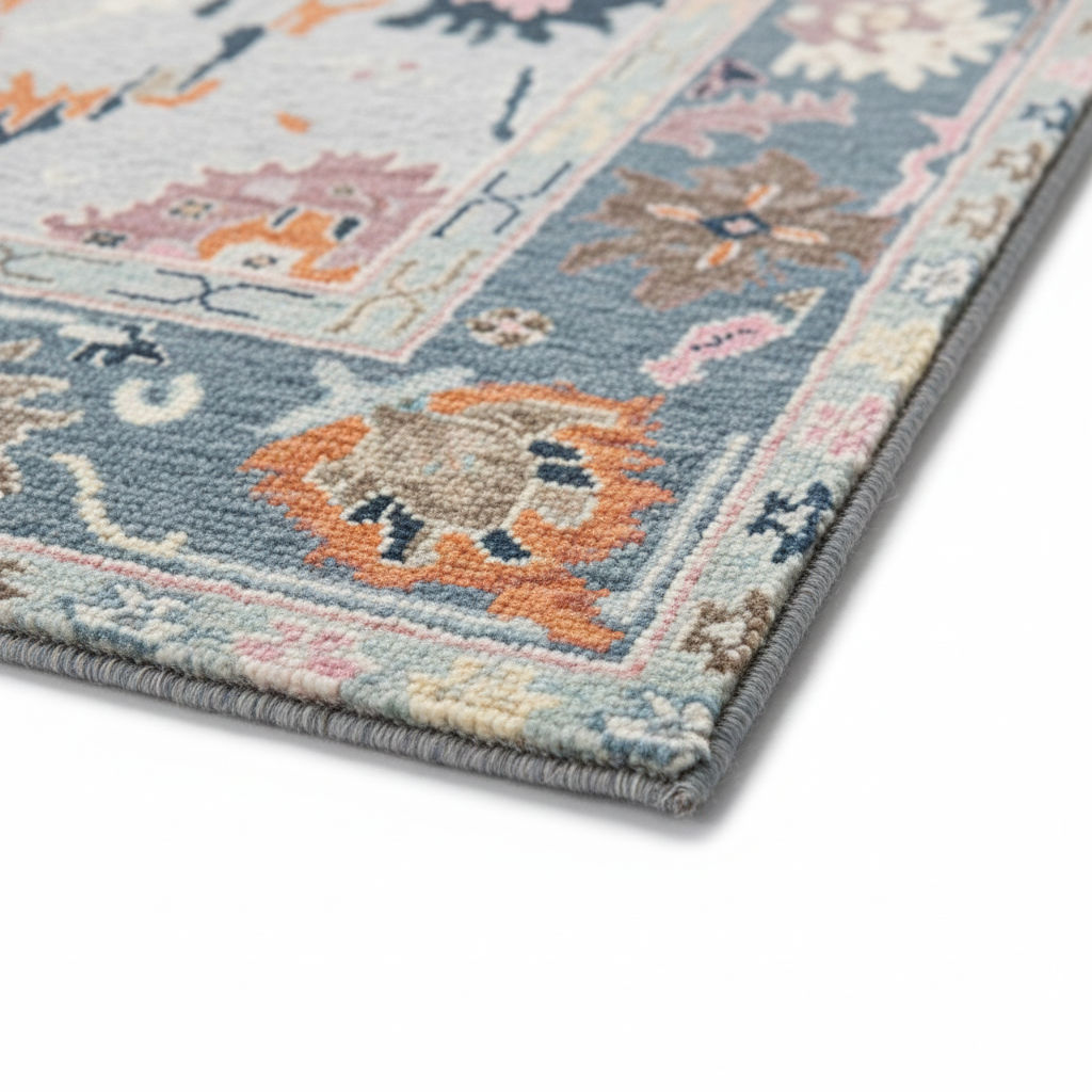 LAVENARA - Hand Knotted Oushak Carpet